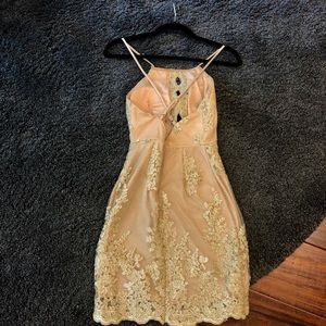 Gold Dress